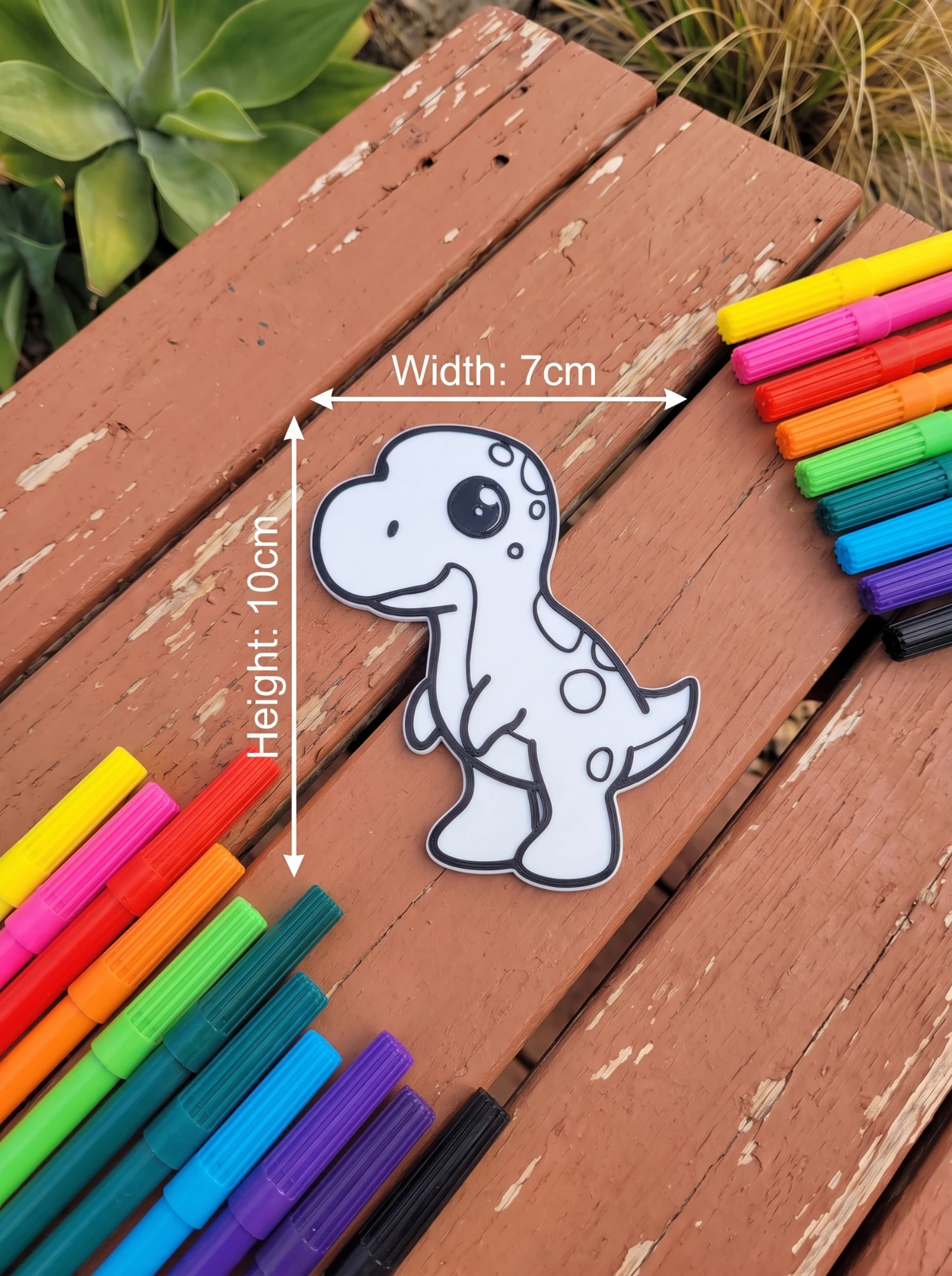 T-Rex – size 7 × 10 cm