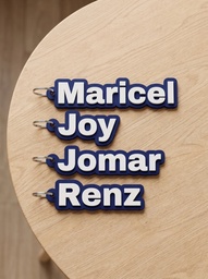 Name Keychain – Letters Only